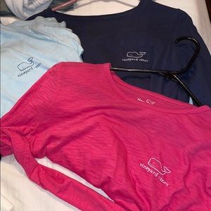 3 brand new longsleeve vineyard vines